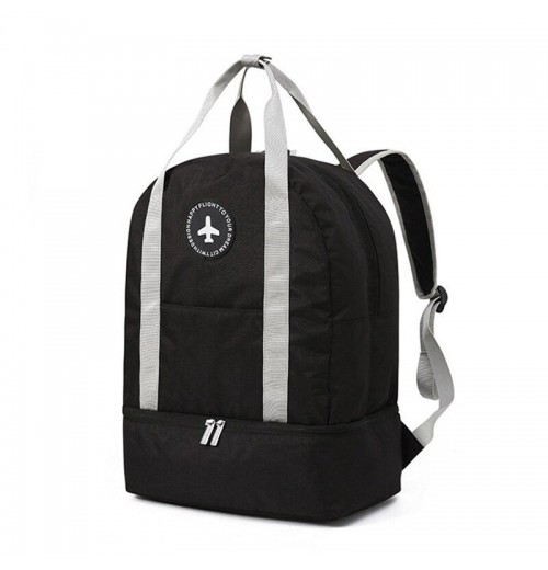 Gym Bag Backpack With Shoe Compartment