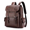 Leather Backpack For 15.6 inch Laptop