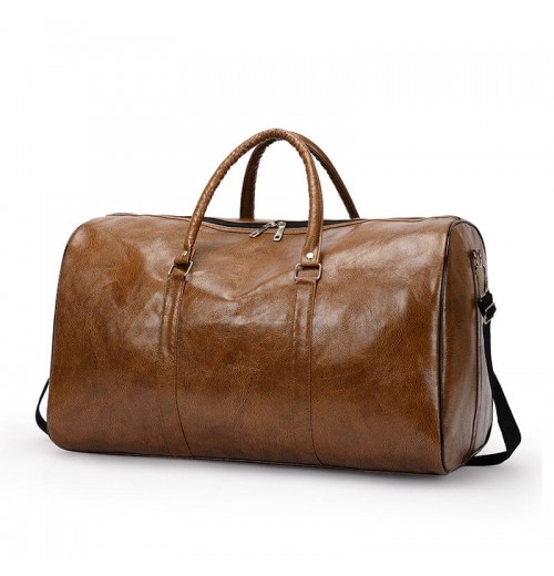 Western Leather Duffle Bag