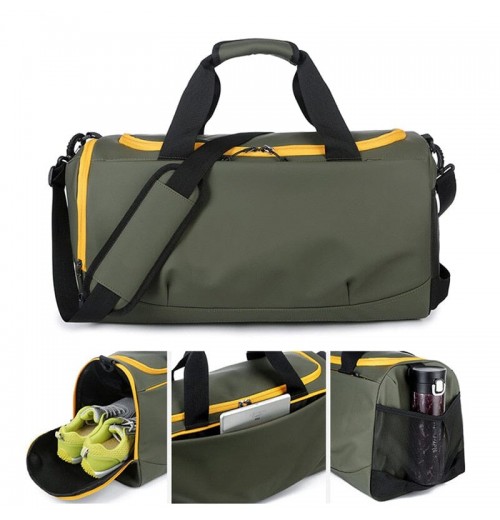 Gym Bag With Laptop And Shoe Compartment