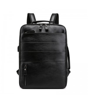 Leather Laptop Backpack 15 inch